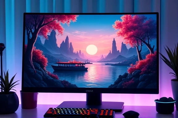 High Refresh Rate Gaming Monitor