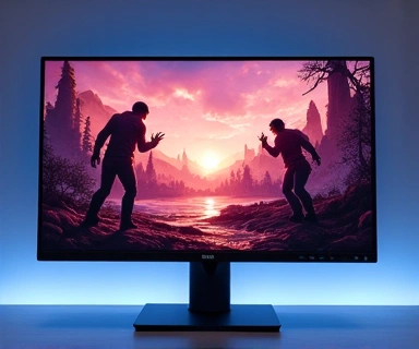 High Refresh Rate Gaming Monitor