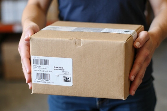 Package being returned