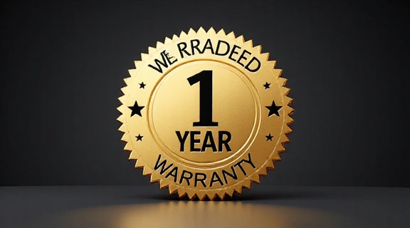 Warranty certificate or badge